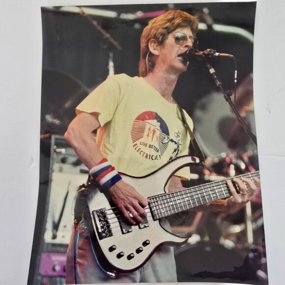 Grateful Dead Licensed Photo Print By Rob Cohn Bassist Phil Lesh Glossy Kodak Pa - Picture 7 of 12